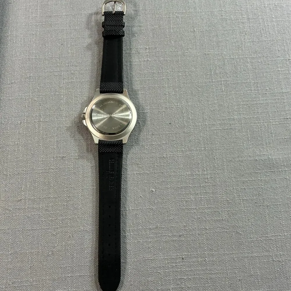 Sweda Keane Inc Promotional Quartz Watch Black Strap Needs Battery w/ Case